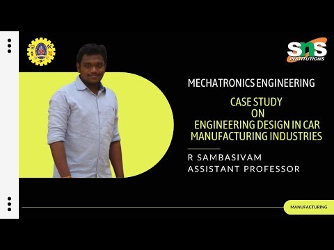 Case Study Video | Engineering Design in Car Manufacturing Industries | SNS Institutions
