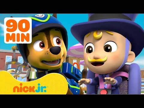 Paw Patrol | ¡Rescates de animales bebés! 🐱 90 minutos | Nick Jr. en Español