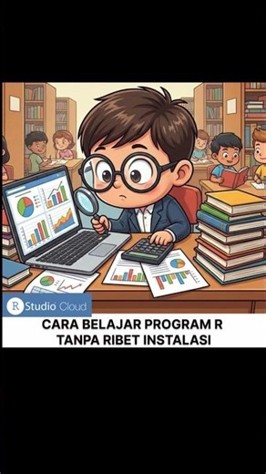 Cara Belajar Program R Tanpa Ribet Instalasi #cara #belajar #programr #ribet #install #instalasi