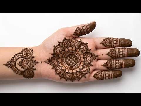 Very easy front hand mehndi design | mehandi ka design | simple mehndi design | mehandi | mehndi new