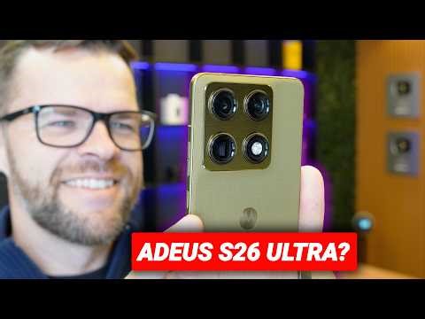 Adeus S26 Ultra! Motorola SIGNATURE REVIEW