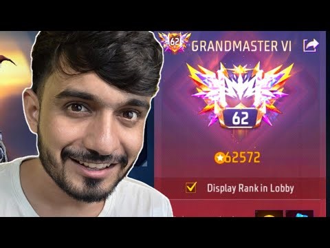 Happy New Year | New Season Rank Push - Free Fire Max Live