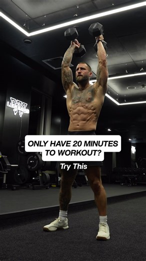 20-Minute Full Body Dumbbell Workout for Busy Days 💪🏻🔥