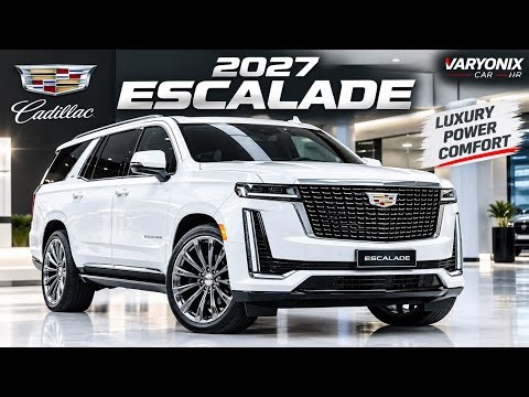 2027 Cadillac Escalade – The Ultimate Luxury SUV | First Look, Interior, Features & Design