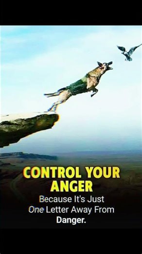 Control Your Anger: One Letter Away From Danger | Motivational Life Lesson