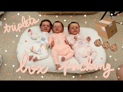Reborn TRIPLETS Box Packing! Send Home Custom Reborns I Made | Kelli Maple