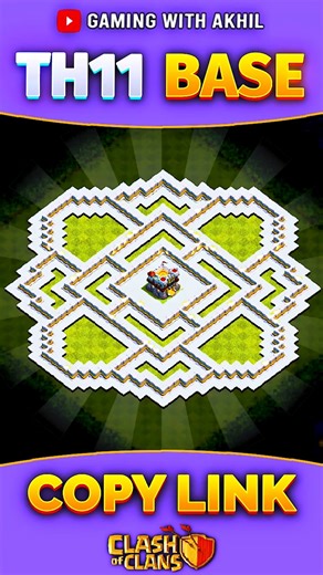 NEW Town Hall 11 (TH11) BASE Layout | TH11 FARMING BASE | Clash of Clans