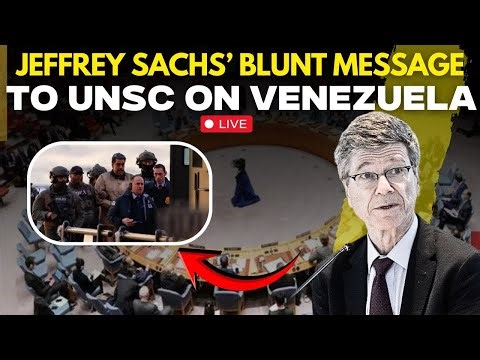 Live | Jeffrey Sachs Blasts US Power Grab Over Venezuela, Maduro Capture at Historic UN Speech