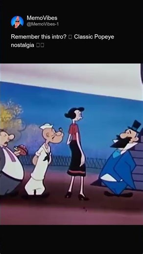 Remember This Classic Popeye Intro? 🥬💪