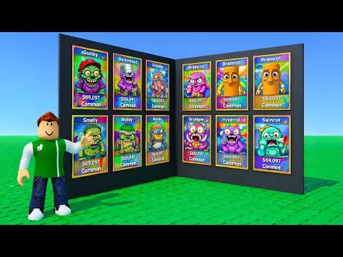 روبلوكس : كروت الحظ ( شخصيات تونغ تونغ تونغ ساهور ) لعبة roblox !! 🎴🔥