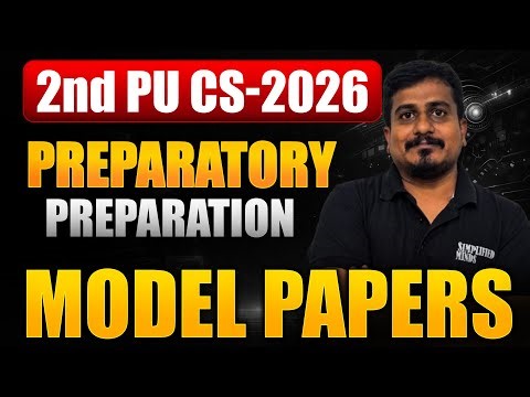 2nd PU CS Preparatory Exam 2026 | Model Paper | Important Questions
