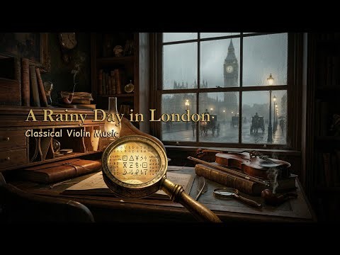 Classical Music for Reading & Focus | Sherlock Holmes Rain Ambience