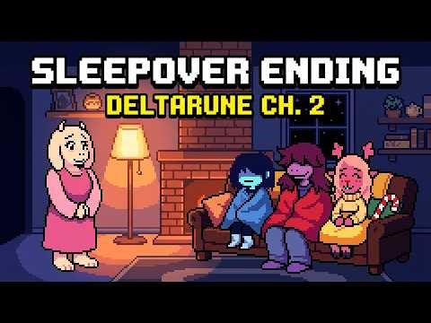 Deltarune Chapter 2 – Sleepover at Toriel’s House Ending