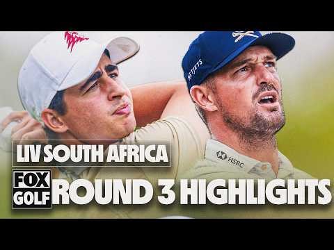 LIV Golf South Africa: Full Round Three Highlights ⛳️ Golf on FOX