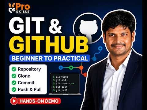 Git & GitHub Tutorial for Beginners | Repository, Clone, Commit, Push & Pull | Complete Practical