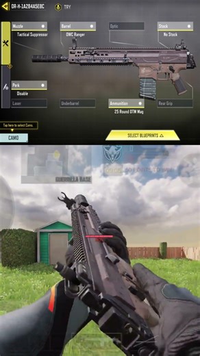 Best DR-H Loadout for COD Mobile (S4) #codm #codmgunsmith