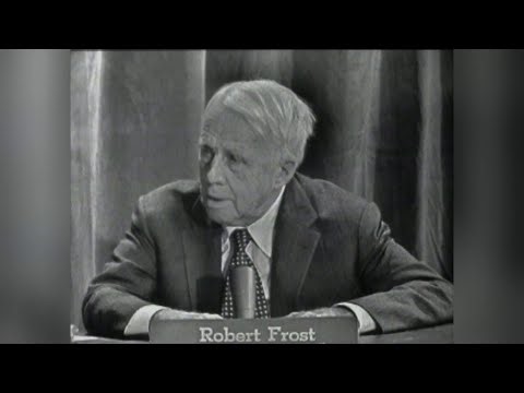 Robert Frost reveals the poem that defines America: Meet the Press Archive
