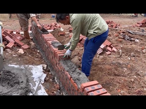 Full Process of Building a Solid House Foundation | From Excavation to Concrete Pour