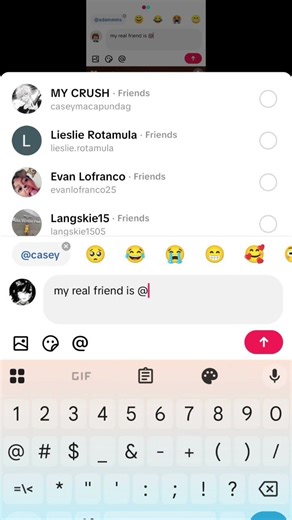 search on TikTok is the user name is @caseymacapundag