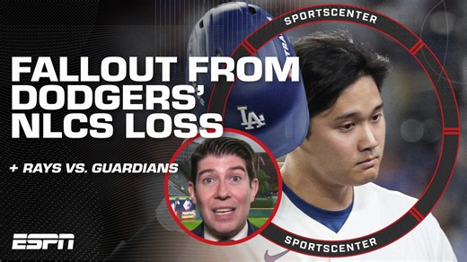 Is the Dodgers losing to the Brewers good for MLB? 👀 + Rays vs. Guardians Game 4 | SportsCenter