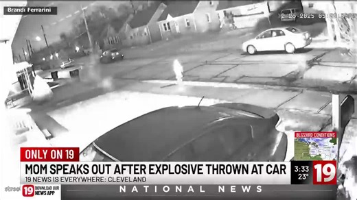 Cleveland mother warns of prank dangers after explosion damages car, home