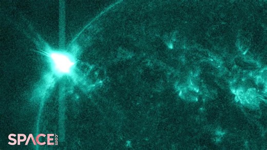 Sun blasts powerful X2-class solar flare