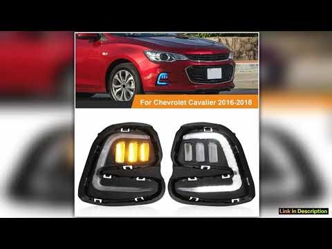 Led DRL For Chevrolet Cavalier 2016 2017 2018 2019 Daytime Running Lights Turn Signal Fog Lamp