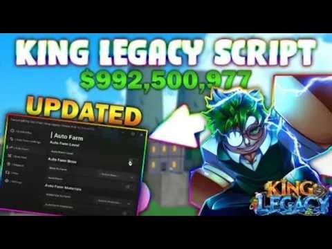*NEW* King Legacy Script (PASTEBIN 2026) (AUTOFARM, FRUITS, KILLAURA, AUTO RAID, SKILLS)