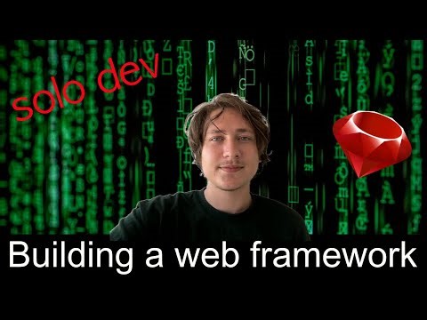 What its like building a web framework (solo dev)