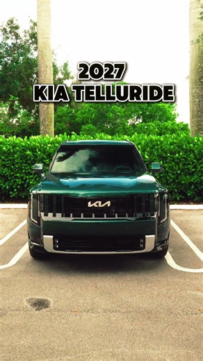 All-New 2027 Kia Telluride | Redesigned #shorts