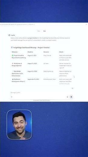 Make Project Plans QUICKLY and EASILY with Copilot!