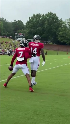 "We back, boy!" 🔥 Tua Tagovailoa to Bijan Robinson for the touchdown! #nfl #highlights #atlanta