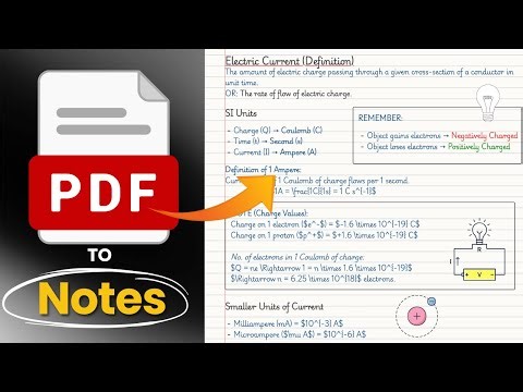 PDF to Handwritten Notes 📝 FREE AI Tool for Handwritten Notes ✨
