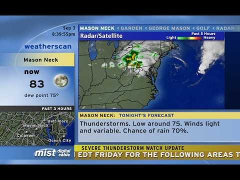 Weatherscan v2 - Overnight Thunderstorms - 9/3/26 Northern VA
