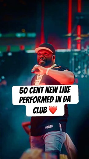 50 cent new live performed in da club ❤️ #rap #50centrap #50cent #rapmusic #rapper #americanrapper
