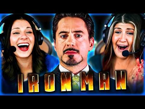 IRON MAN (2008) FIRST TIME WATCHING - Jackie & Paige Start Their MCU Journey! - MOVIE REACTION