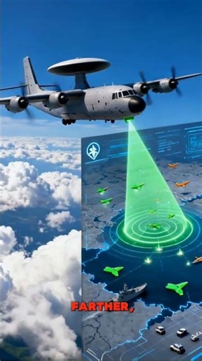 AWACS Explained: How Airborne Radar Sees So Far