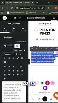 Elementor Quick Tutorial and Why It Matters