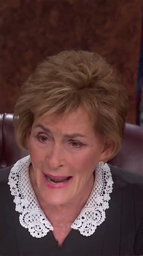 Judge Judy doesn't believe you for a second! #judgejudy #shorts