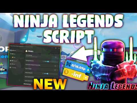 *NEW* Ninja Legends Script (PASTEBIN 2026)(AUTO SWING ,COINS FARM , COLLET ALL ,CHI FARM,HOOPS FARM)