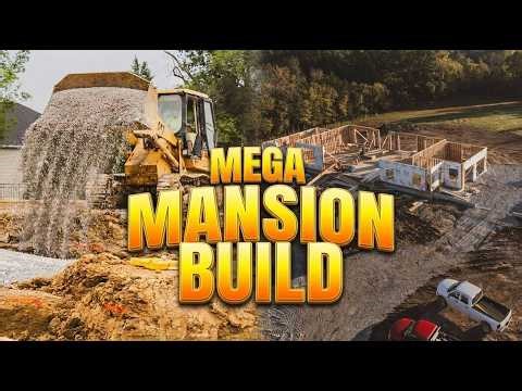 FULL Mega-Mansion Build | Construction ASMR | KBUILD Series