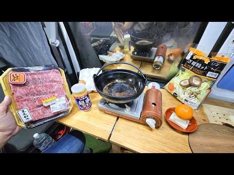 大晦日の夜に課金可能な日の出スポットで新年を祝う一人年越し車中泊