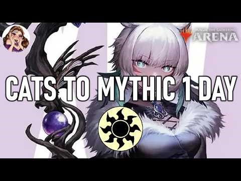 Cats to MYTHIC in 1 Day EASY - MTG Historic