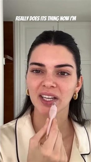 Kendall Jenner spill her Kyle cosmetics #kendalljenner #kyliejenner #makeup #skincare #tutorial #fyp