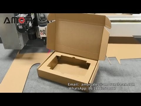 Carton Box Making with Digital Cutter | How to Design, Cut and Crease for Corrugated Box
