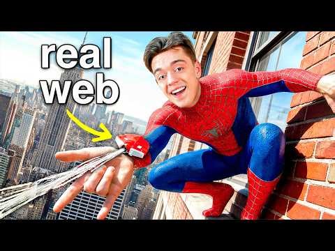 I Built a REAL Spider-Man Web Shooter (That Actually Works)