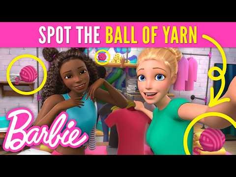 Can You Find Every Ball of Yarn? 🧶 | Barbie Easter Eggs S1 E2 | Barbie
