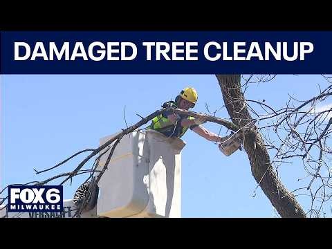 Milwaukee storm damage: DPW crews field hundreds of service calls | FOX6 News Milwaukee
