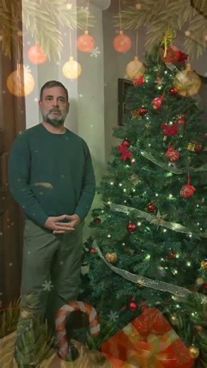 Merry Christmas everyone! ✨✨ | Rahul Gandhi