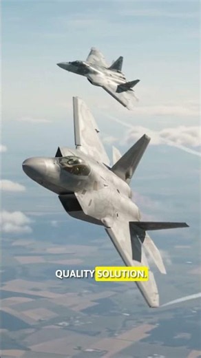 What Happens When an F-22 Locks Onto a Su-57? #aerostrike #militaryaviation #military